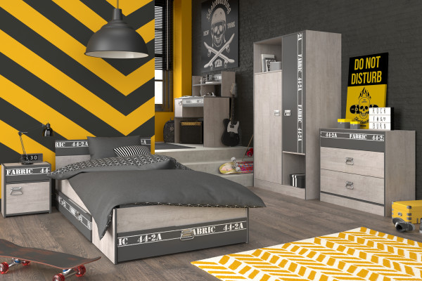 Parisot Jugendzimmer Set Fabric 11, 6-tlg.