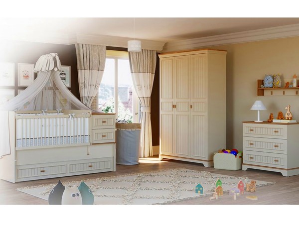 Almila MONTE Babyzimmer, 4-teilig