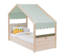 Cilek Kinderbett MONTE mit Markise, 80x180 cm Cilek Kinderbett MONTE mit Markise, 80x180 cm