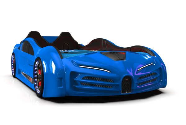Autobett Racing XR9 New Model BLUE mit Flügeltüren