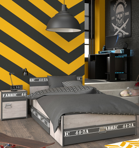 Parisot Jugendzimmer-Set Fabric 22, 4-teilig