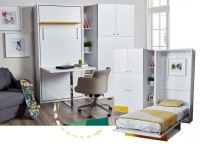 Multimo DIVA HAPPY TABLE Schrankbett-Set, 3-tlg.