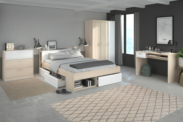 Parisot Jugendzimmer-Set Most 75, 140x200 cm, 4-tlg.