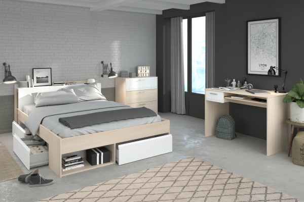 Parisot Jugendzimmer-Set Most 60, 160x200 cm, 3-tlg.