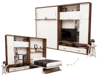 Multimo DIVA SALOON Wohnwand mit Schrankbett