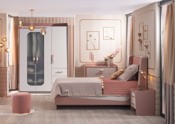 Caploonba ESTELLA Jugendzimmer Set, 4-tlg.