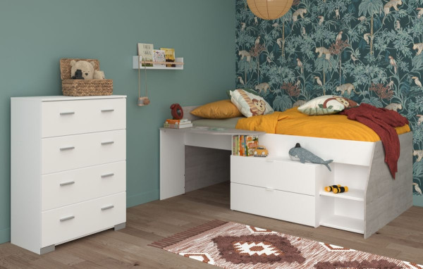 Parisot KInderzimmer-Set Milky16, 2-tlg.