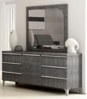 Kommode ELITE GREY BIRCH, italienische luxus Möbel, mit Türe